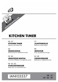 Notice AURIOL IAN 103537 Andra köksapparater