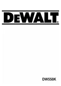 DW558 DEWALT