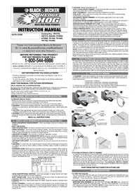 BLACK &amp; DECKER TR1600 - Tondeuse à gazon
