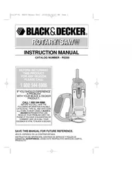 BLACK &amp; DECKER RS250 - Scie électrique