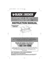 BLACK &amp; DECKER BDWM1000 - établi