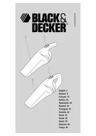 Notice BLACK & DECKER DUSTBUSTER NV3600PGN Elektrikli el süpürgesi