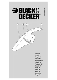 Notice BLACK & DECKER DUSTBUSTER V2405B Aspirateur à main
