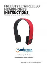 Notice MANHATTAN FREESTYLE 178747 Helmet