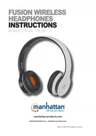 Notice MANHATTAN FUSION 178167 Helmet