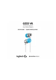Notice LOGITECH G333 VR Fones de ouvido