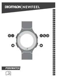 Notice DOMYOS PODOWATCH Podomètre