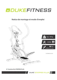 Notice Duke Fitness STEPPER PLUS Vélo elliptique