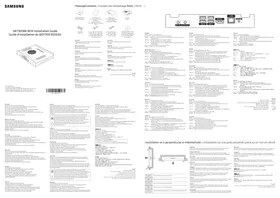Notice SAMSUNG SBBPB64HV4 Lecteur mp3