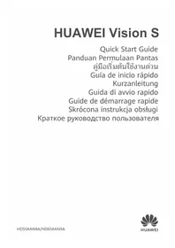 Notice HUAWEI VISION S Televisore