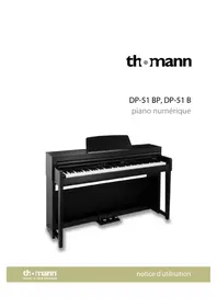 Notice Thomann DP51 Piano