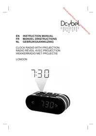 Notice DCYBEL LONDON Radio-réveil