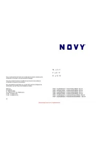 NOVY D 736 - Afzuigkap