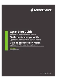 Notice IOGEAR UPSTREAM Accessoire informatique