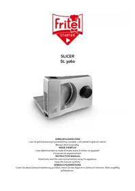 Notice FRITEL SL 3070 Trancheuse