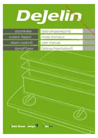Notice DEJELIN NUTRI STEAM Nettoyeur à vapeur