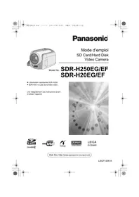 PANASONIC SDR-H250EF - ビデオカメラ