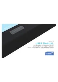 Notice Legamaster LS2000 Barre de son