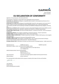 Notice GARMIN GPS 15X Gps
