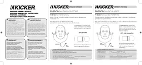 KICKER Phenom Talk - Bouchon d'oreille