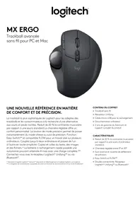 Notice LOGITECH MX ERGO TRACKBALL Souris