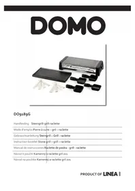 Notice DOMO DO9189G Appareil à fondue, raclette et wok