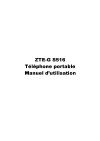 Notice ZTE G S516 Smartphone