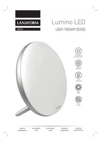 Notice LANAFORM LUMINO LED Luminothérapie
