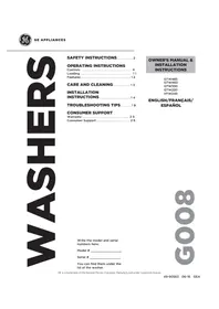 Notice HOTPOINT HTW240ASKWS Lavadora