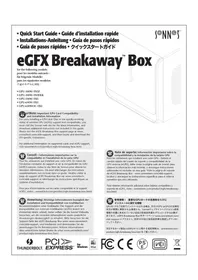 Notice Sonnet EGFX BREAKAWAY BOX Boîtier informatique