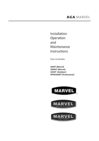 Notice Marvel 30IMAT Machine à glace