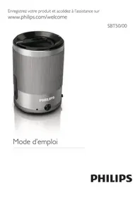 Notice PHILIPS SOUNDSHOOTER SBT50 Enceinte