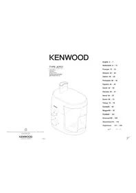 Notice KENWOOD JEP010 Centrifugeuse