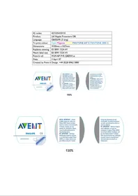 Notice PHILIPS AVENT SCF156 Tire-lait