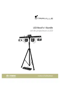 Notice Stairville LED BOSSFX1 BUNDLE Pointeur laser
