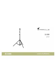 Notice Stairville LS300 Trépied