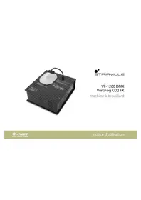 Notice Stairville VF1200 DMX Machine à effet