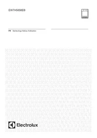 Notice ELECTROLUX EW7H5858EB Sèche-linge