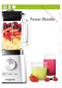 Notice MAGIMIX POWER BLENDER 11629B Blender