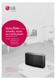 Notice LG NP8540 Enceinte bluetooth