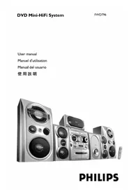 Notice PHILIPS FWD796 Chaîne Hi-Fi