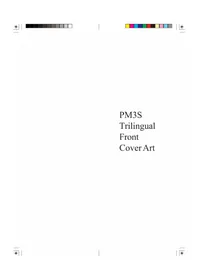 Notice PHILIPS PM3S Contrôleur