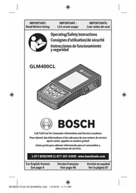 GLM400CL BOSCH