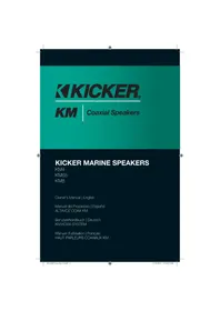 KICKER KM84LCW - Lautsprecher