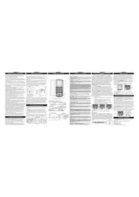 Notice Clarity XL40D Téléphone