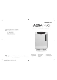 Notice AeraMax 290 Purificateur d'air