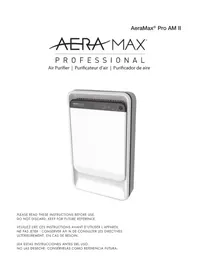Notice AeraMax PRO AM II Purificateur d'air