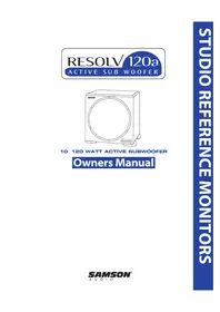 Notice SAMSON RESOLV 120A Subwoofer