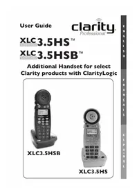 Notice Clarity XLC3.5HS Téléphone