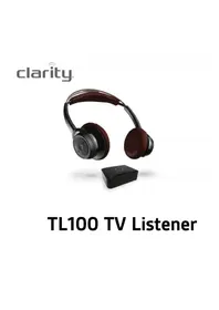 Notice Clarity TL100 Casque